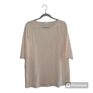 PureJill J.Jill soft‎ cotton modal tunic shirt top Petite Large women's